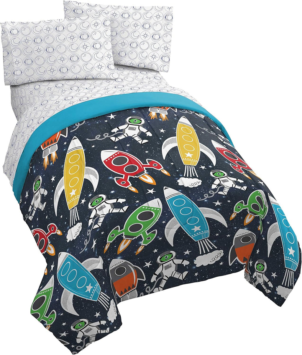 4 Piece Twin Bed Set Microfiber A60092