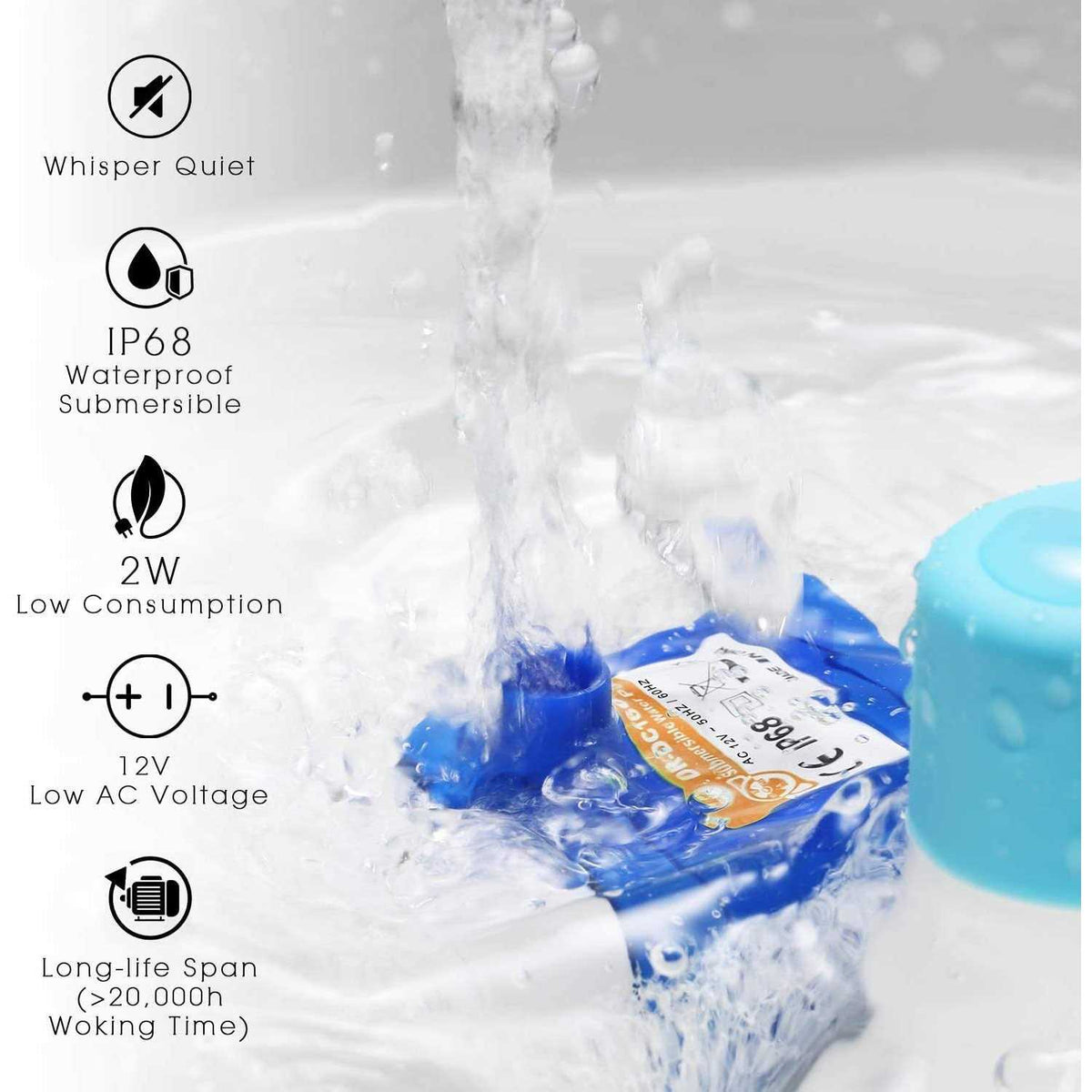 Ceramic Water Fountain for Cat & Dog X6026