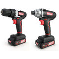 20V Max Cordless Drill and Impact Driver Combo with 1.5Ah Batteries and Chargers D75135