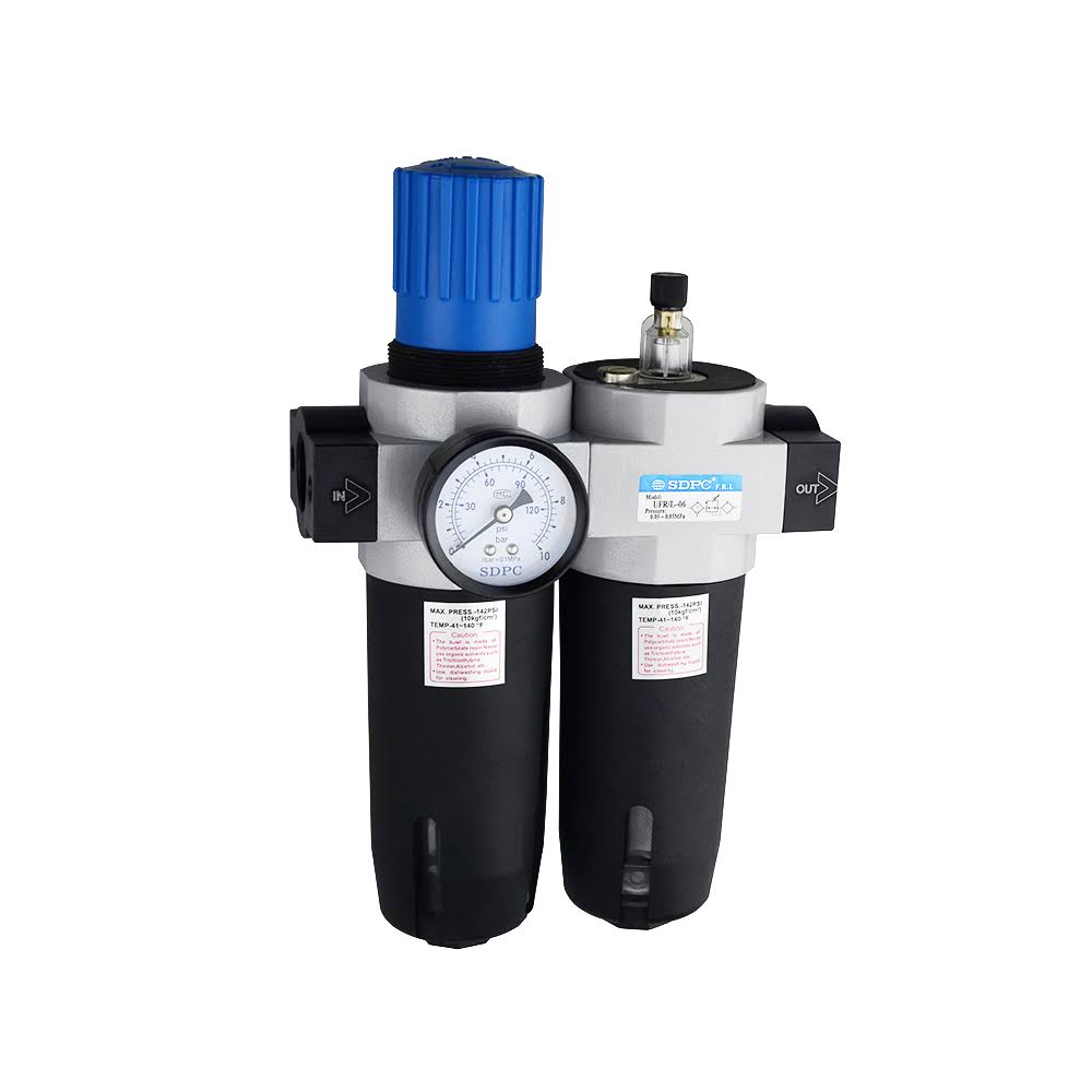 Air Filter Regulator Lubricator Combo Unit High Flow H375