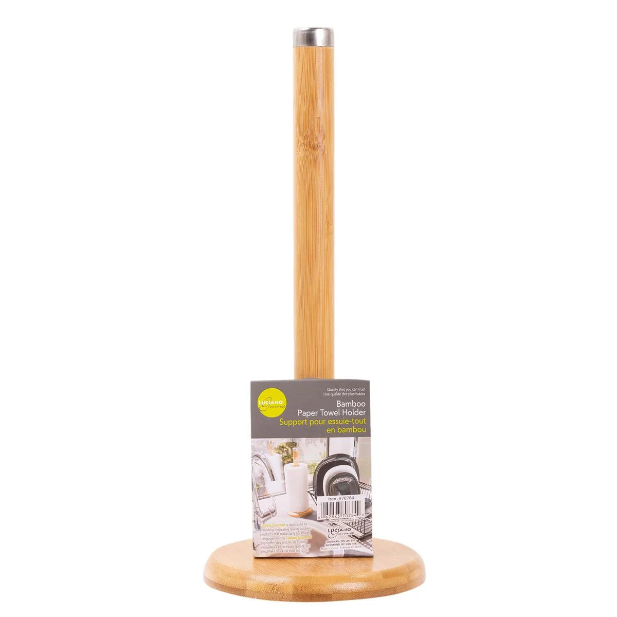 Bamboo Paper Towel Holder S239