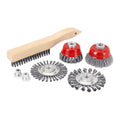 Grinder Brush Kit, 7 Piece I858467