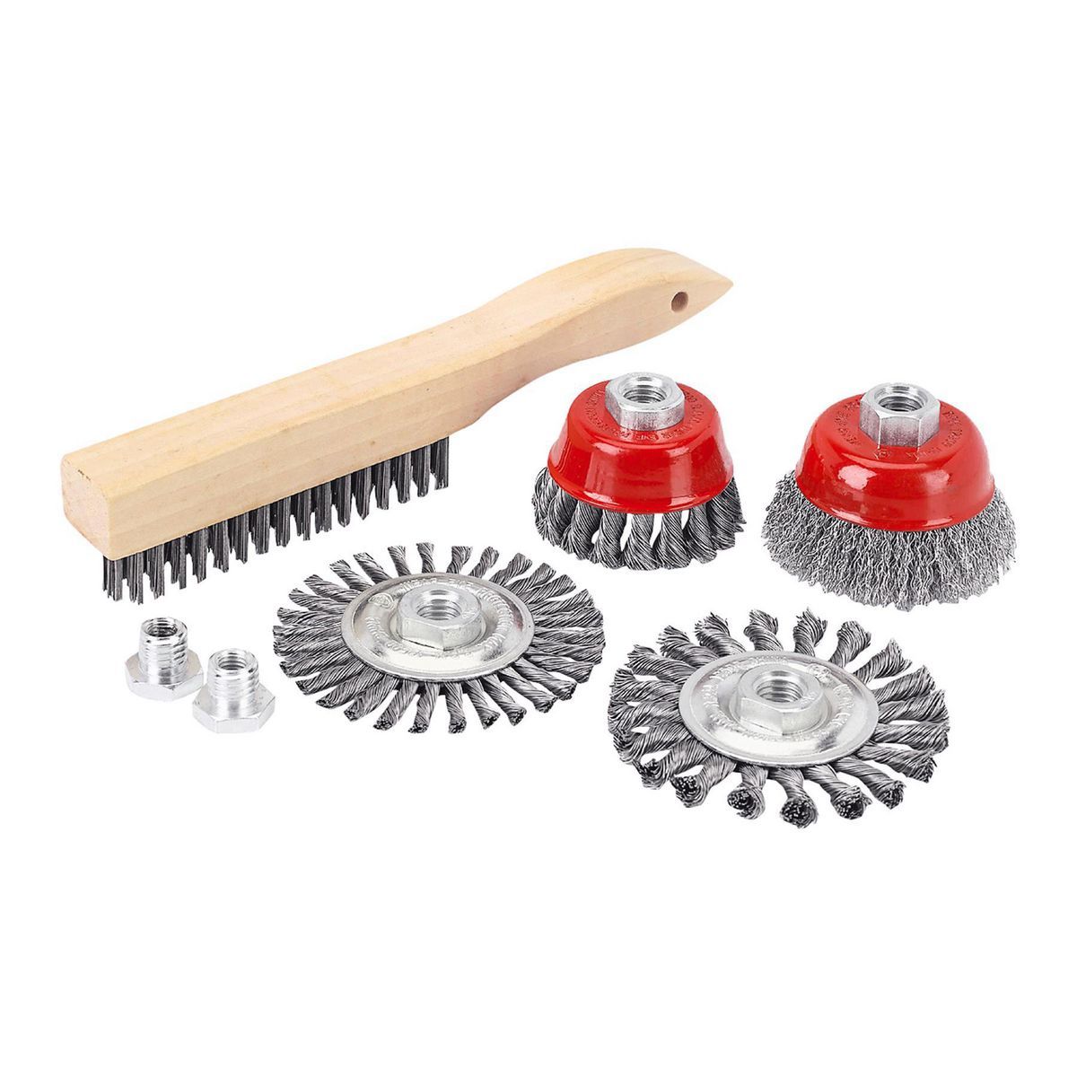 Grinder Brush Kit, 7 Piece I858467