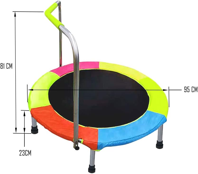 Folding Portable Kids Trampoline with Handle K8136
