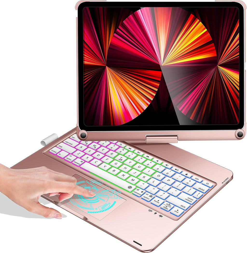 iPad 9th Generation Case with Keyboard and Pencil Holder E682