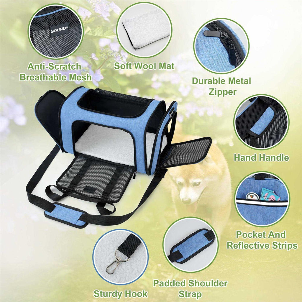 Soft Sided Collapsible Pet Carrier R200901