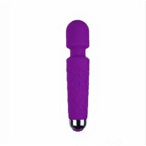 Purple Cordless USB Rechargeable Personal Wand Massager U48463
