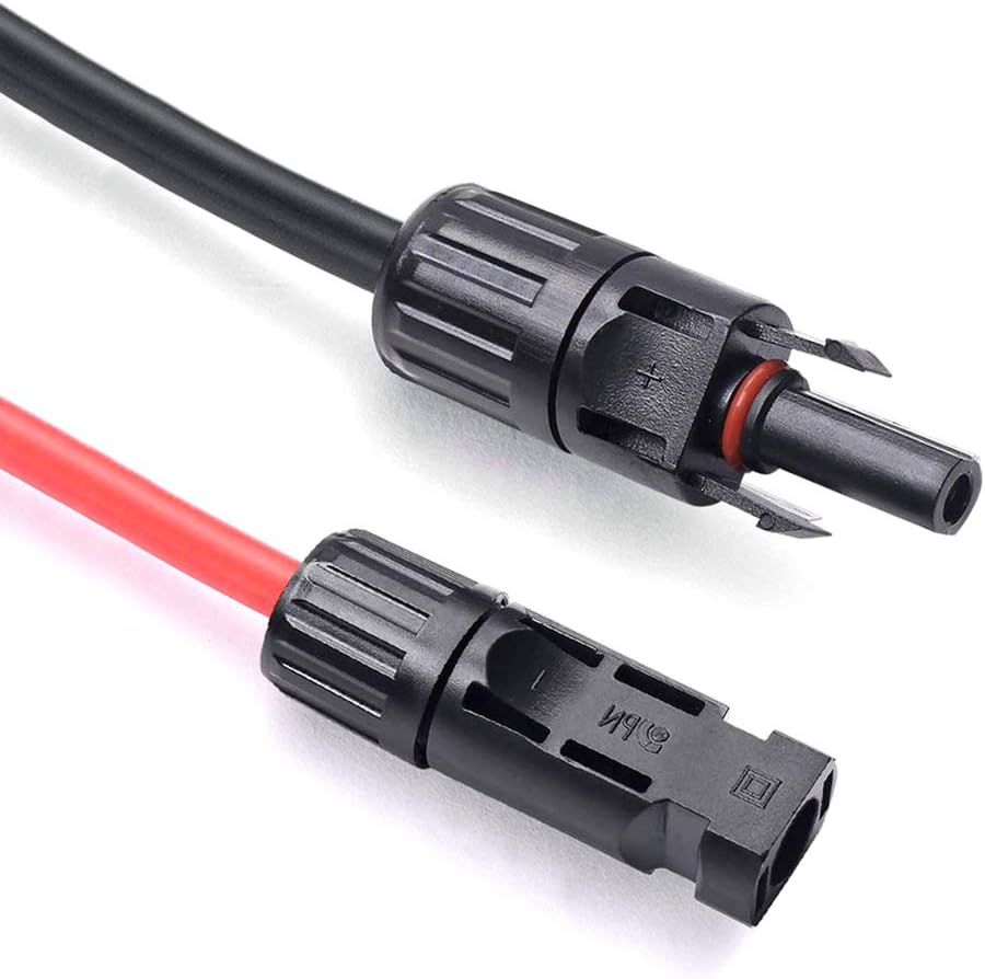 10 AWG 40 Feet Solar Extension Cable with Female and Male Connector I3255