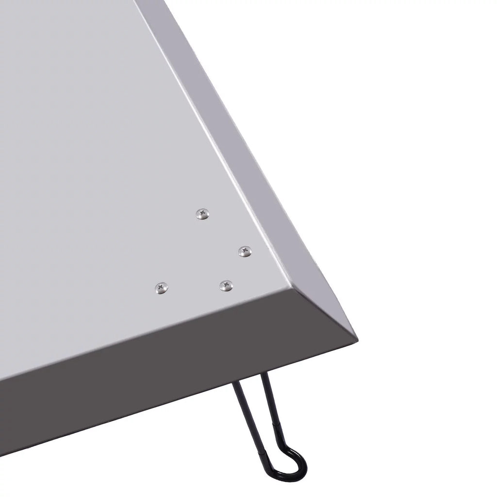 Stainless Steel Square Fire Pit Heat Deflector V489192