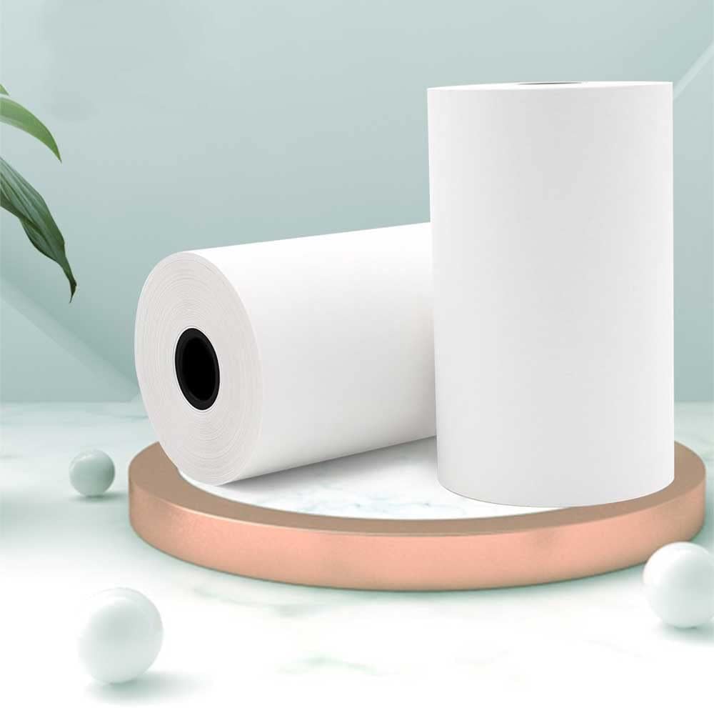White Thermal Paper Rolls, 10 Rolls N923