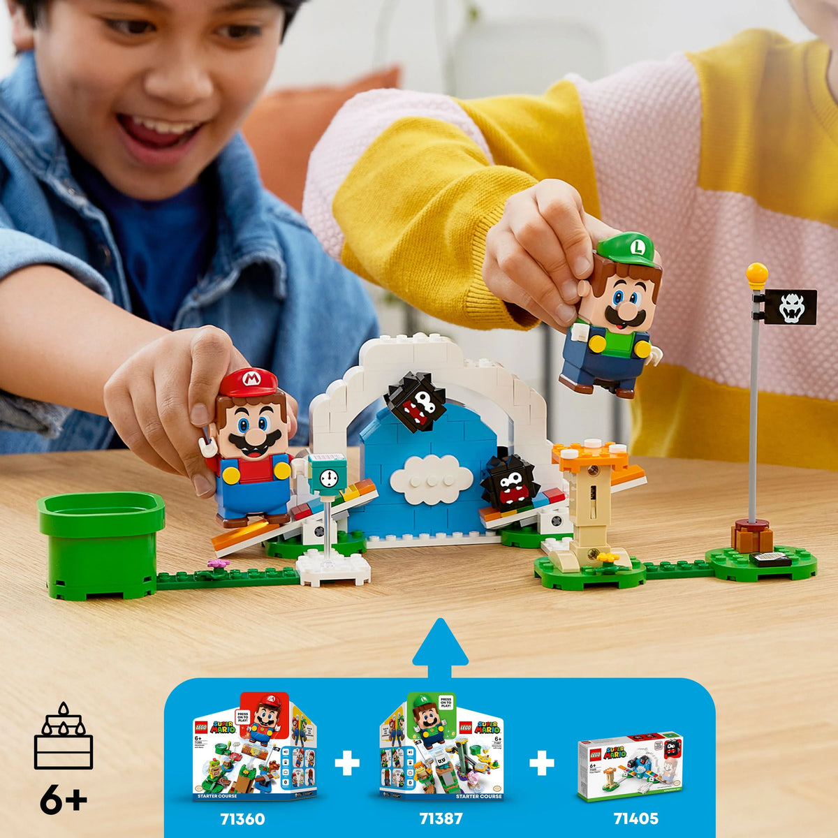Fuzzy Flippers Expansion Set 154 Pieces V931820