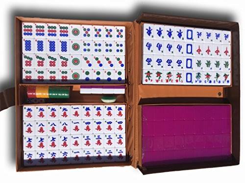 144 Tiles Mahjong Set with Portable Box Z6189