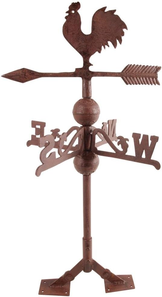 Cast Iron Rooster Weathervane U641801