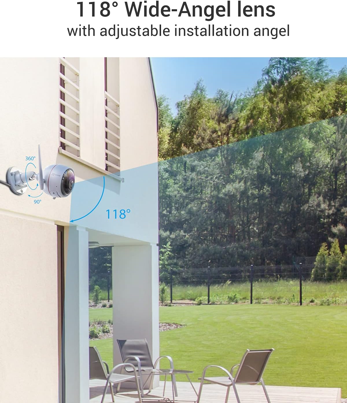 Outdoor Security Camera IP66 Weatherproof Night Vision Y533