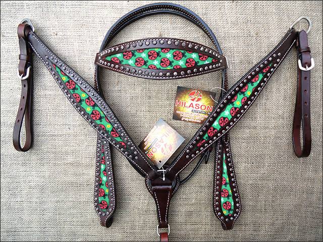 Brown Western Horse Breast Collar D783019