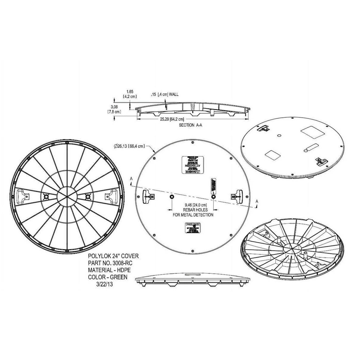 Septic Tank Cover P60260