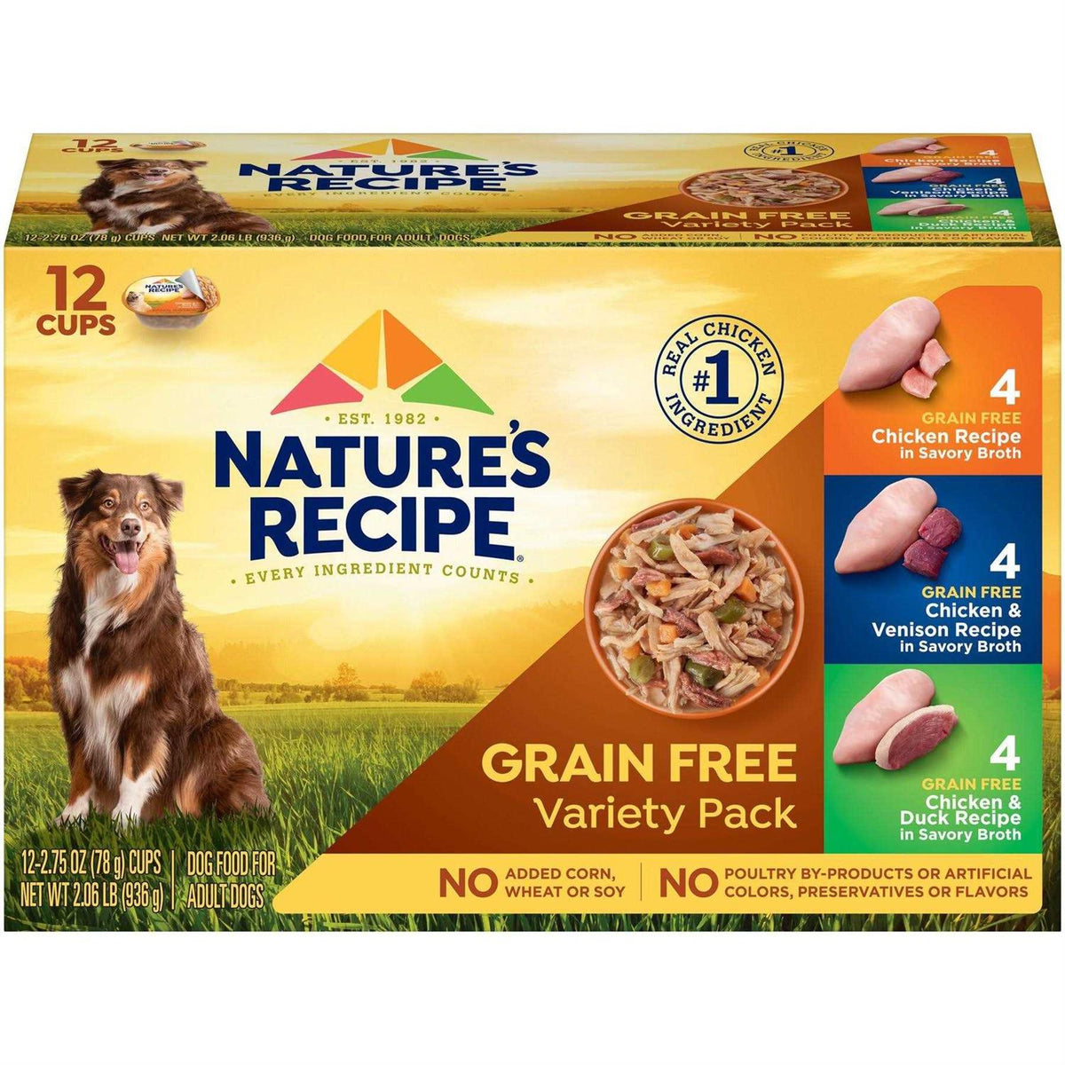 Grain Free Wet Dog Food G3590