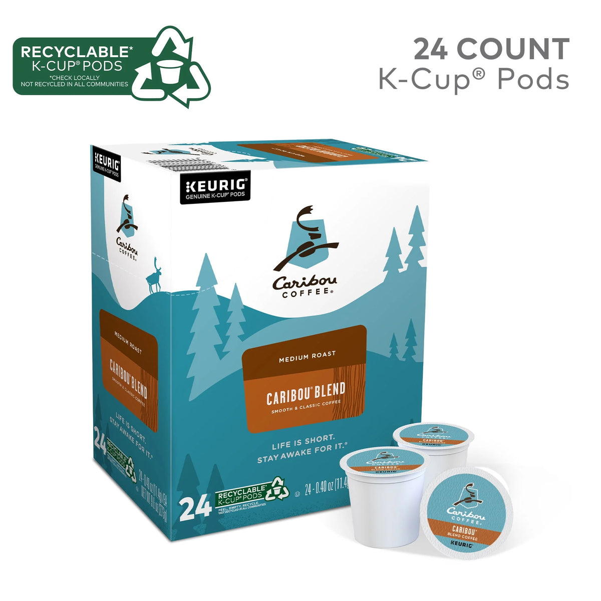 Medium Roast Coffee Pods 24 Count S517
