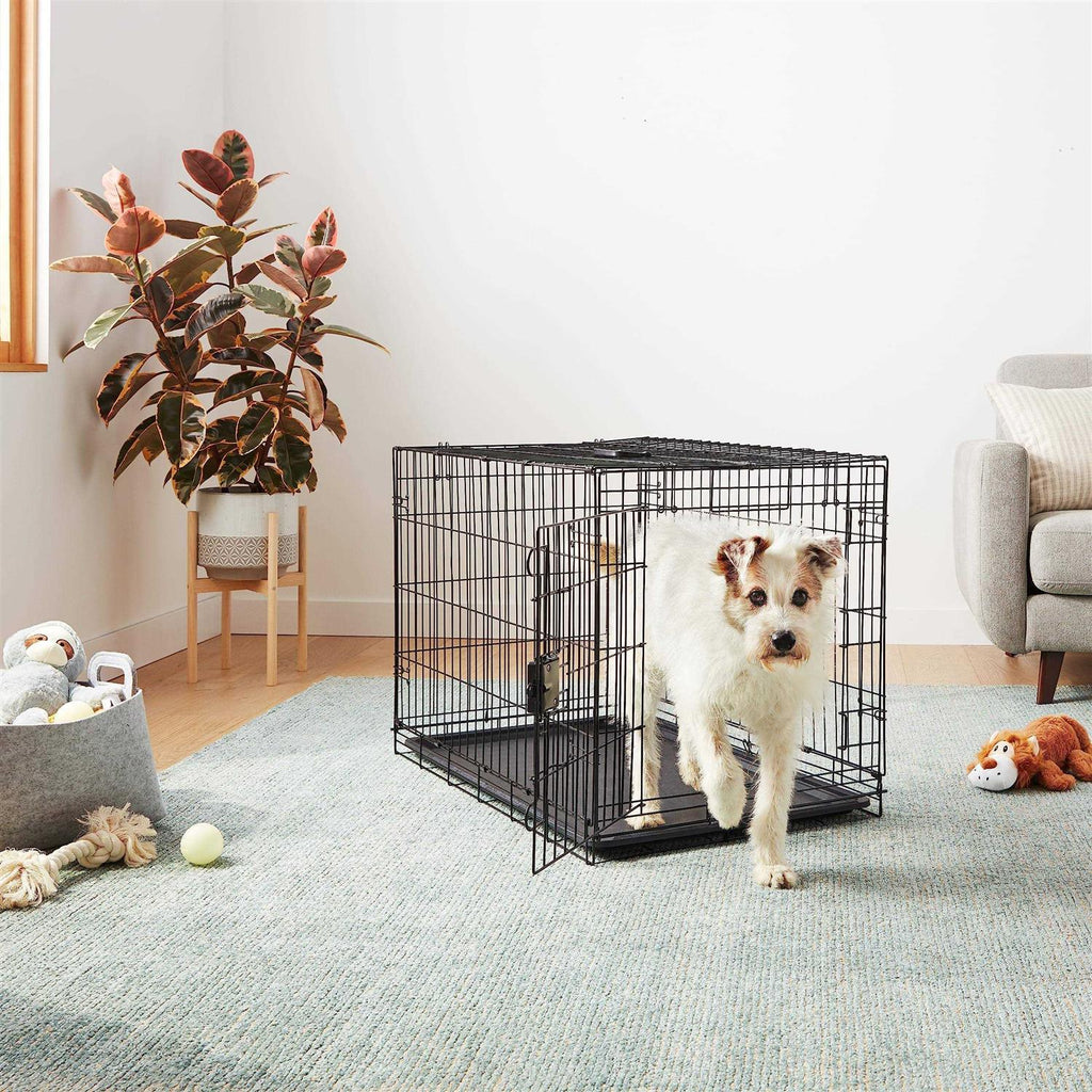 Foldable Metal Wire Dog Crate with Tray Z754