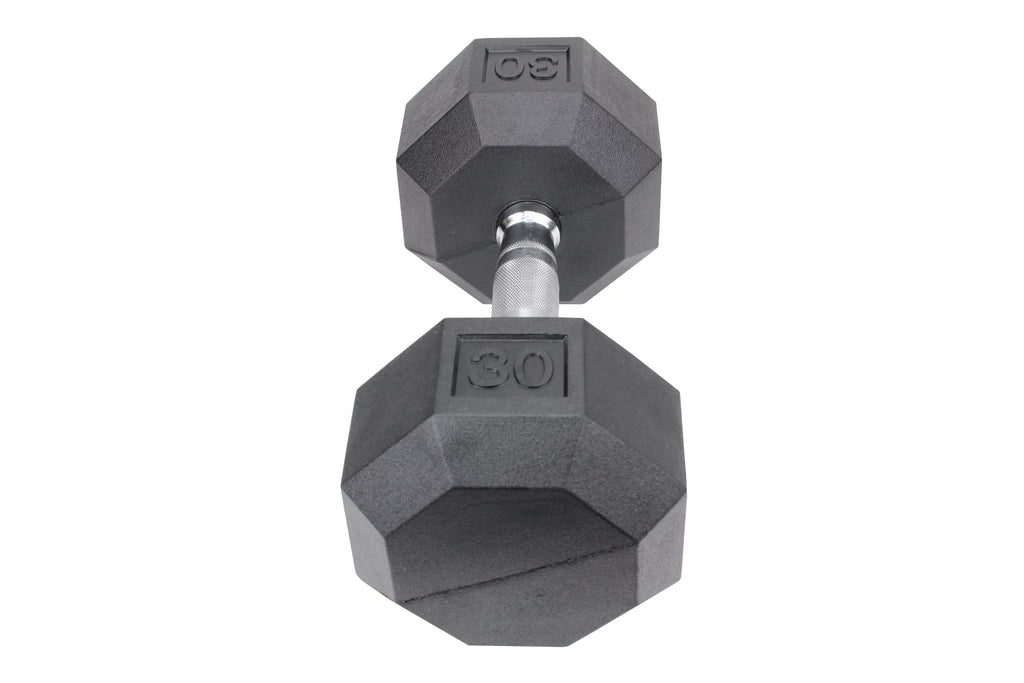 5 Lbs. Pair Rubber Coated Hex Dumbbells P748497
