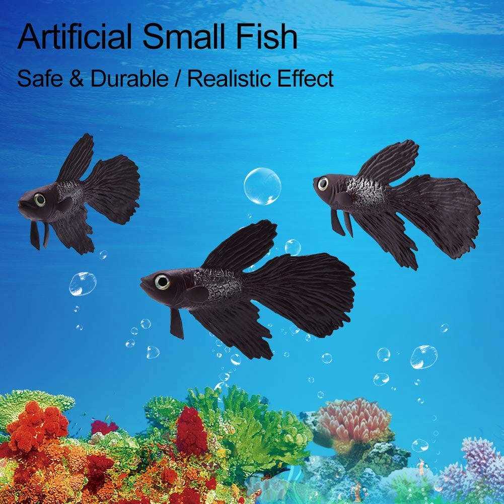 Silicone Artificial Fish Ornament for Fish Tank Z224497