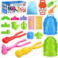 20 PCS Snowball Maker with Carrying Bag Snow Mold X9265