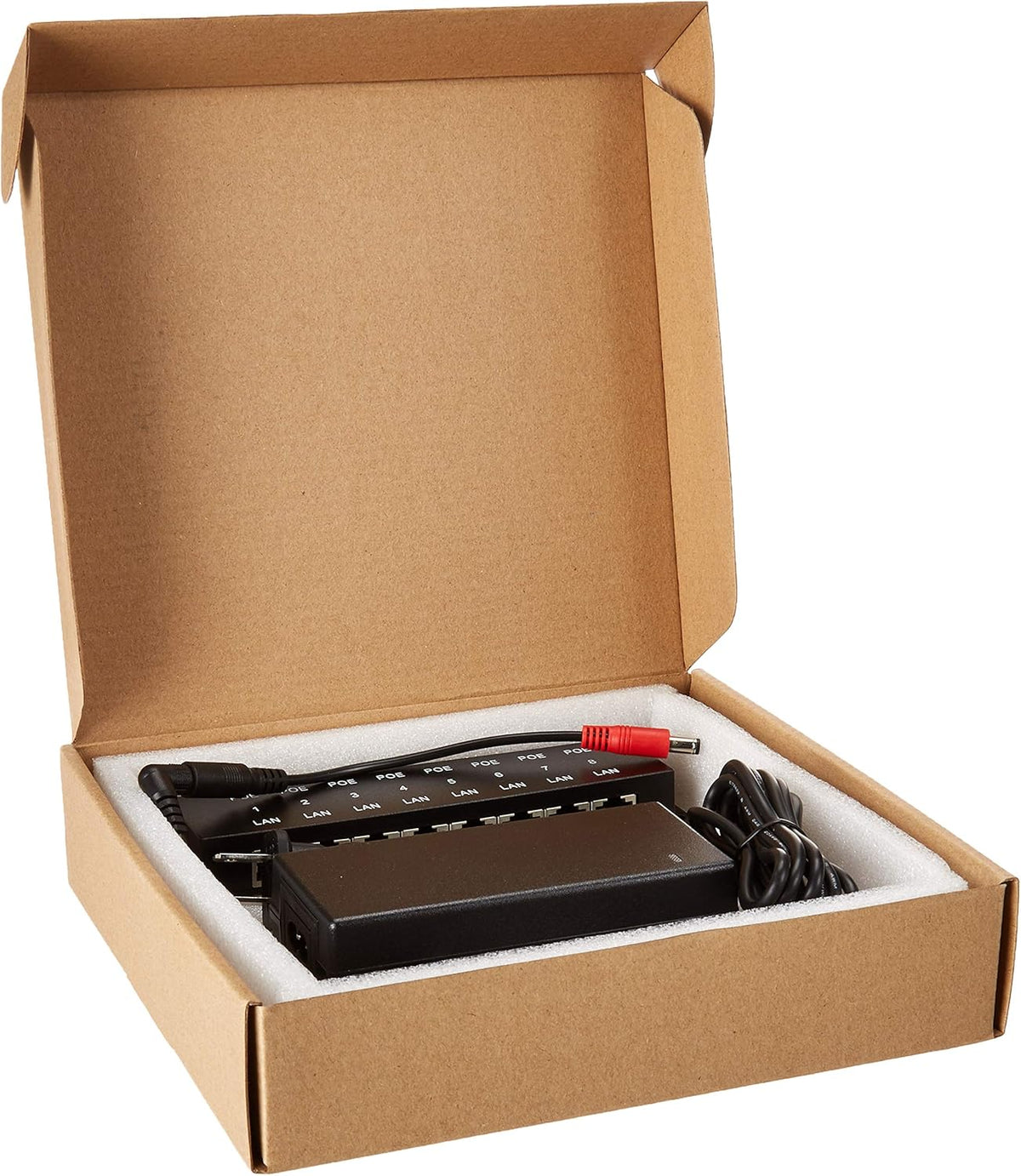 8 Port Passive PoE Injector with 48V 60W Power Supply Z7461