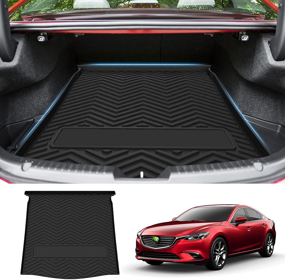 Custom Fit Cargo Liner Trunk Mat Tray All Weather Black I642