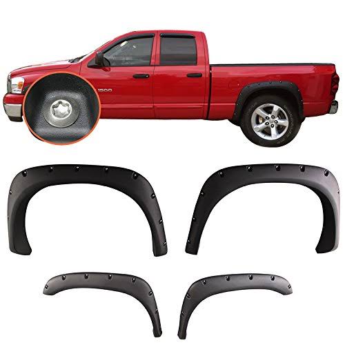 02-08 Dodge Ram 1500 2500 3500 Pocket Rivet Style Fender Flares G834