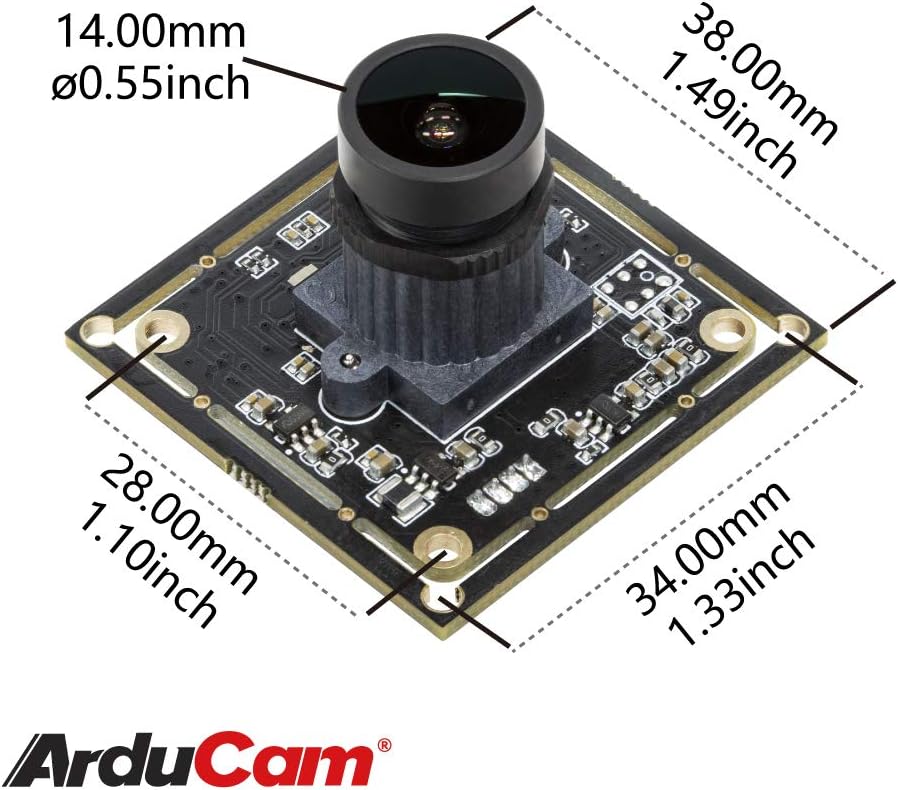 1080P Low Light WDR USB Camera Module with Microphone E656
