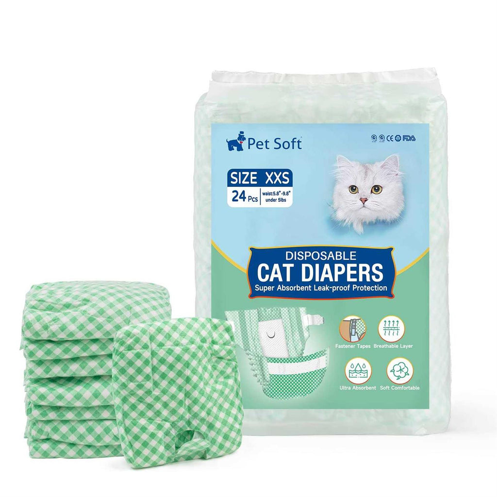 Soft Disposable Female Cat Dog Diapers J50971
