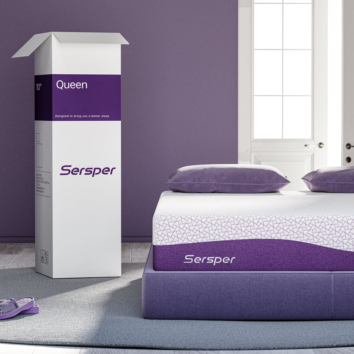 12 inch Cooling Gel Memory Foam Mattress M25252