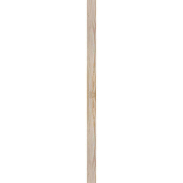 Unfinished Non-Functional Vertical Gable Vent E61443
