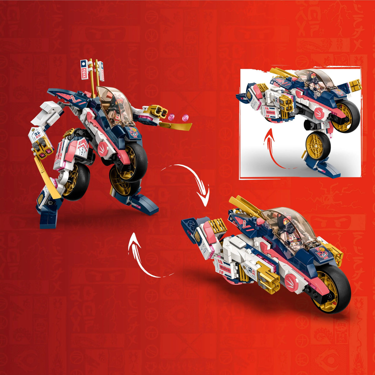 Building Toys with 3 Minifigures O64499
