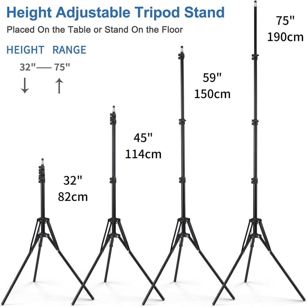 18 Ring Light with Tripod Stand and Phone Holder Y185
