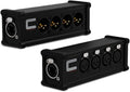 4 Channel XLR to Ethernet Audio Snake Receiver D759