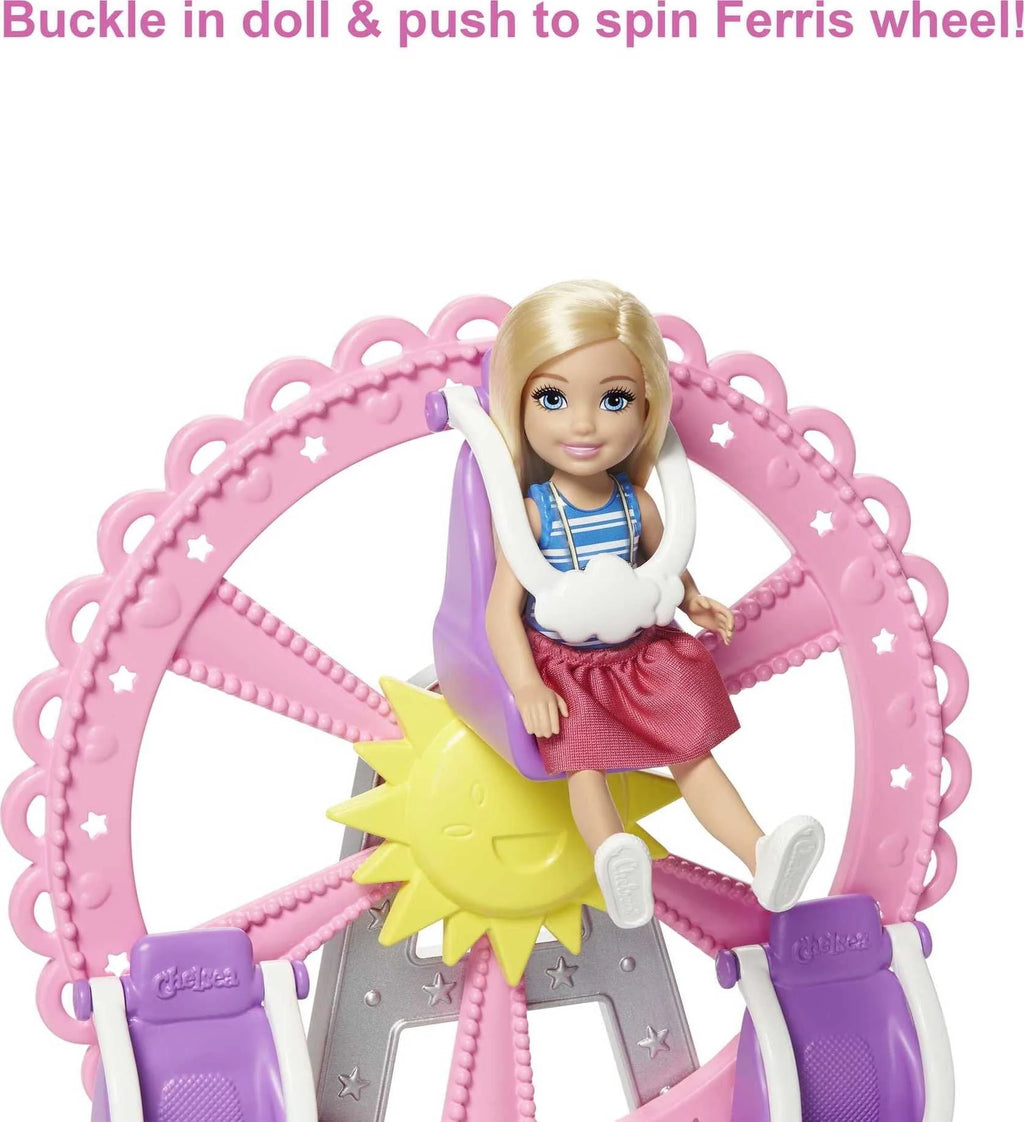 Chelsea Carnival Playset with Doll and Ferris Wheel J153898