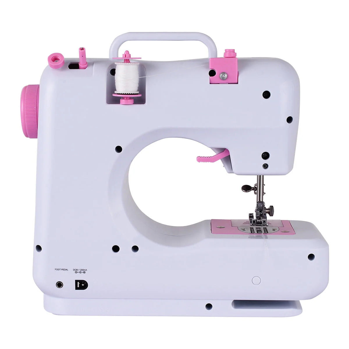 Sewing Machine with 12 Built-In Stitches White R41084
