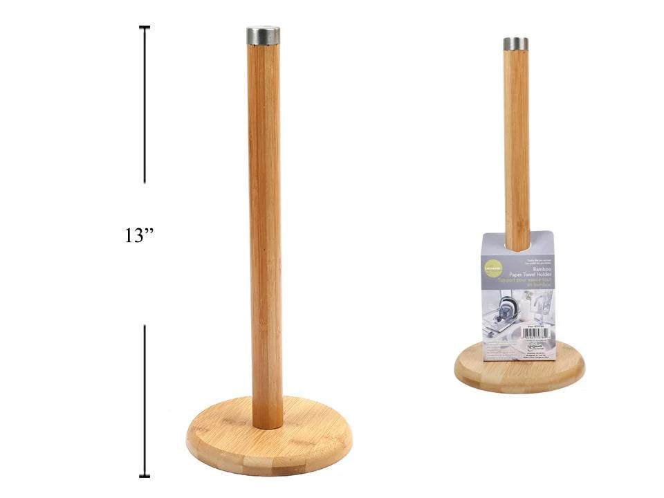 Bamboo Paper Towel Holder S239