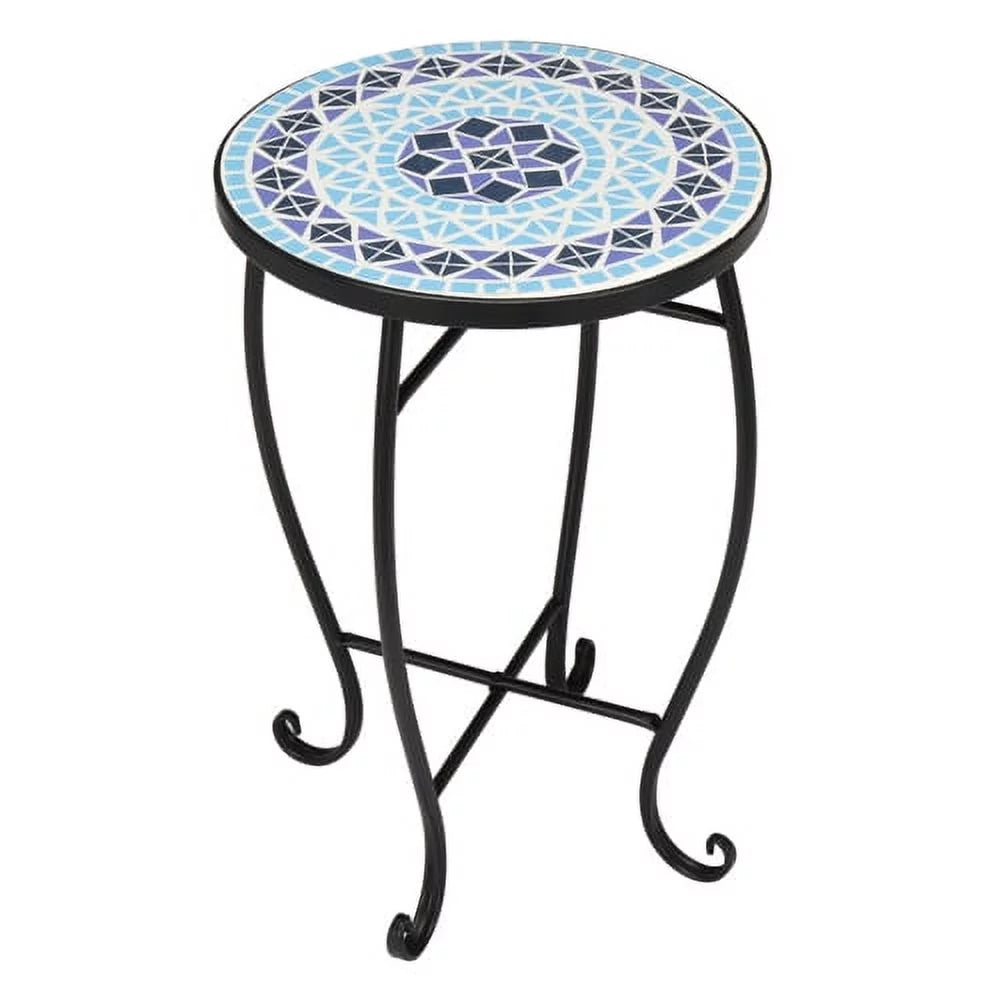 14 Round Mosaic Accent Table J905739