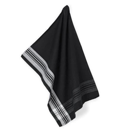 Black Checked Dish Towel N438