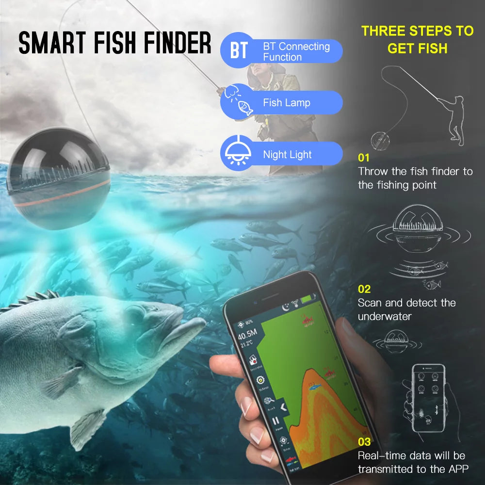 Portable Fish Finder Depth Finder F381934
