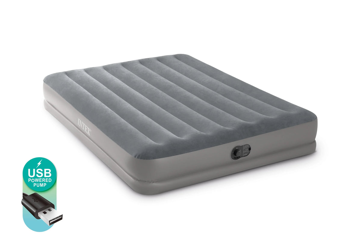 Queen Air Mattress Bed with USB Pump F948056