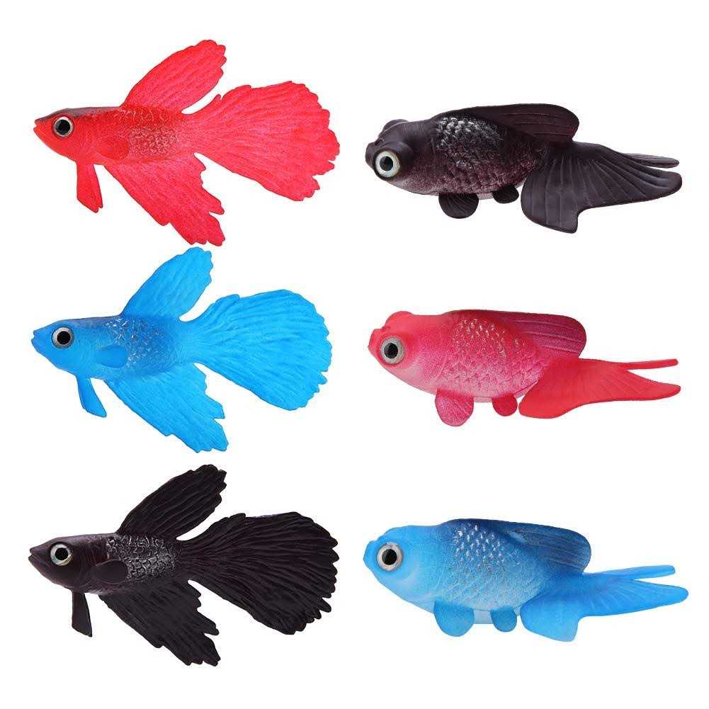 Silicone Artificial Fish Ornament for Fish Tank Z224497