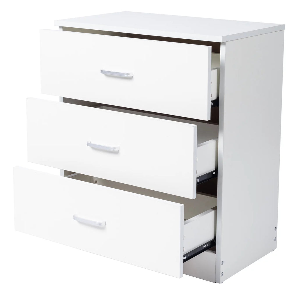 Wooden 3 Drawer Nightstand W478738