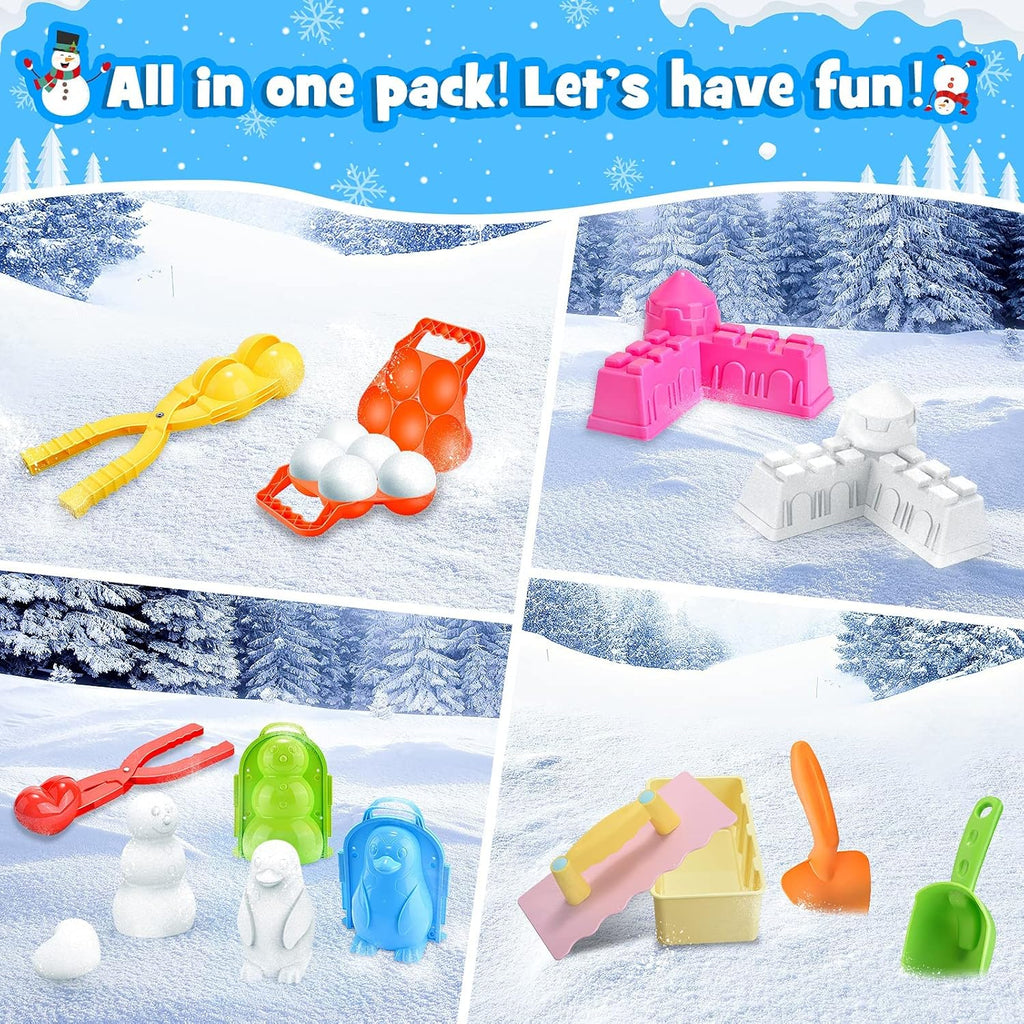 20 PCS Snowball Maker with Carrying Bag Snow Mold X9265