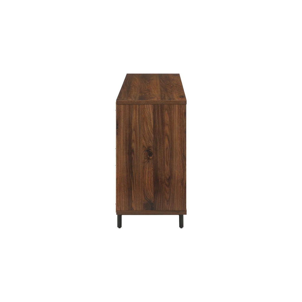 Walnut Finish TV Stand A810953