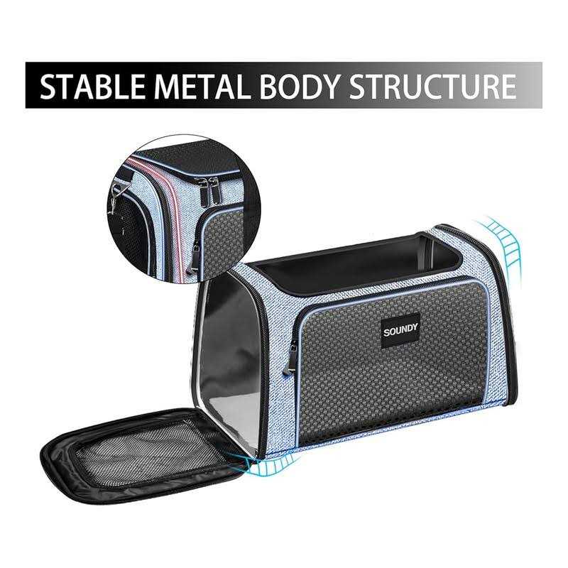 Soft Sided Collapsible Pet Carrier R200901