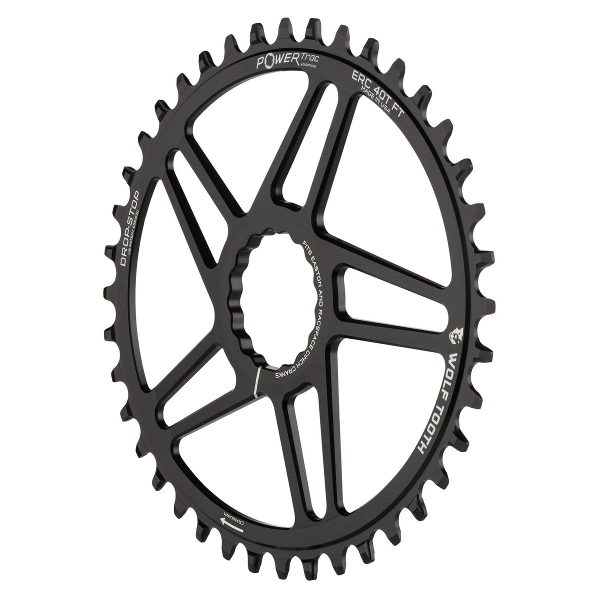 40T Elliptical Direct Mount Chainring V755959