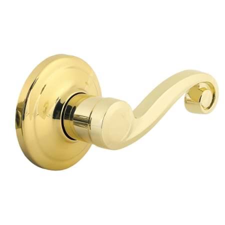Bright Brass Left Hand Double Cylinder Handleset Trim S165